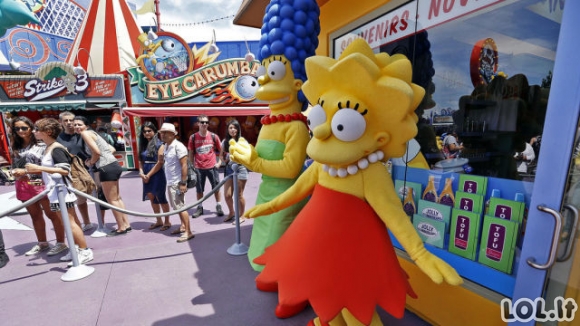 Atidarytas "Simpsonų" pramogų parkas