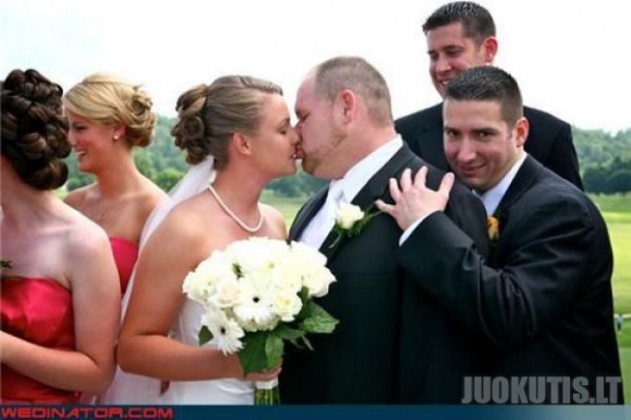 Juokingiausios vestuvių nuotraukos