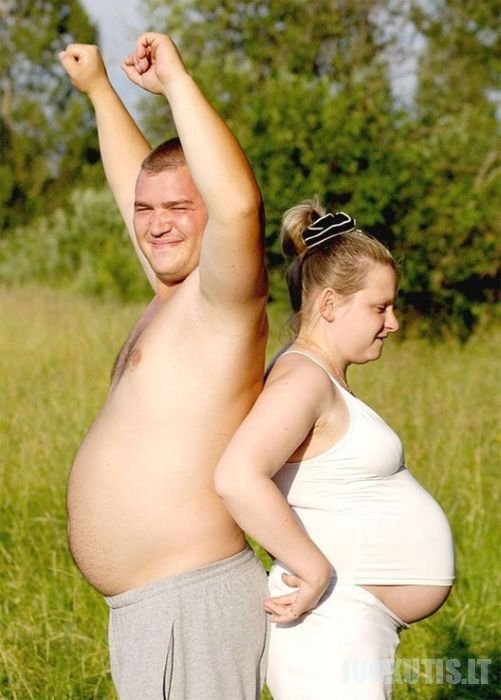 Įdomios ir juokingos nėščiųjų nuotraukos