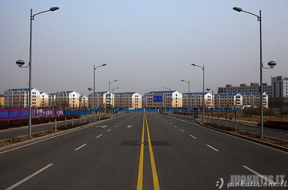 Miestas-vaiduoklis Kinijoje