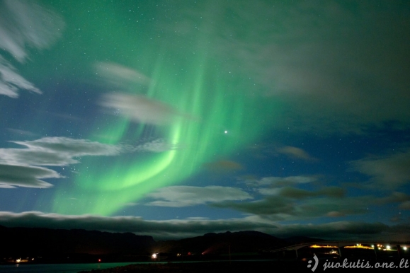Stebuklingas Norvegijos dangus