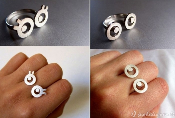 Tobulas žiedų dizainas