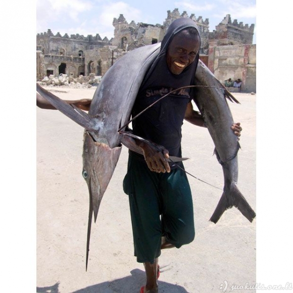 Somalio žvejų laimikis
