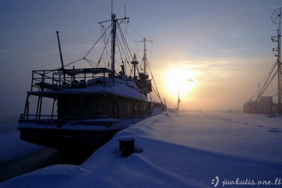 Laivai hibernuoja