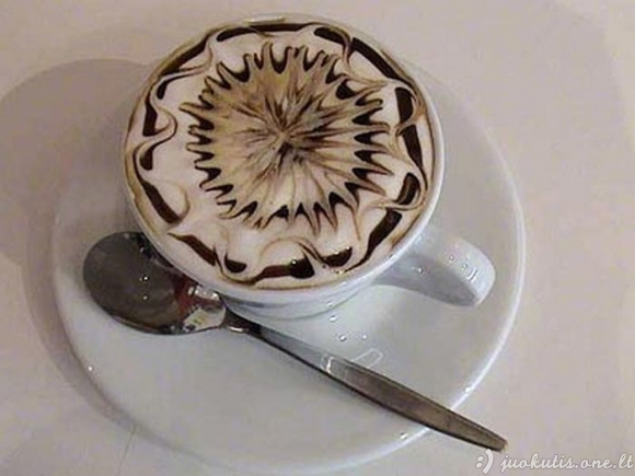 Šiek tiek naujo latte-meno