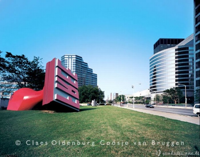 Milžiniškos Claes Oldenburg skulptūros