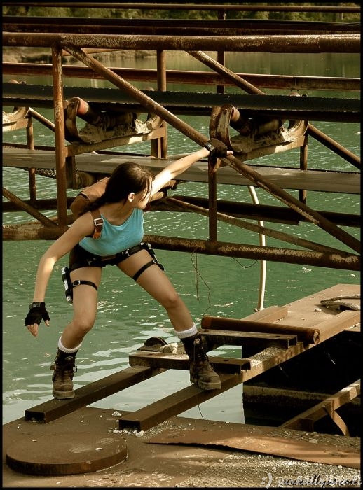 Gražuolė Lara Croft