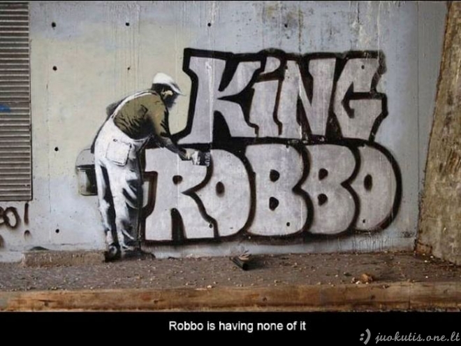 Karas tarp King Robbo ir Banksy