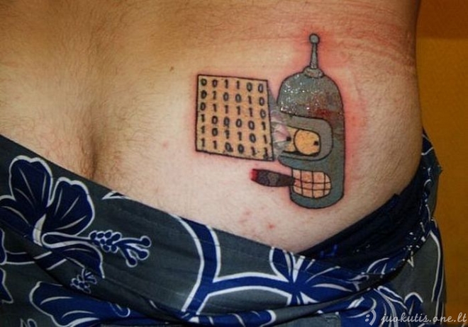 Blogos tatuiruotės