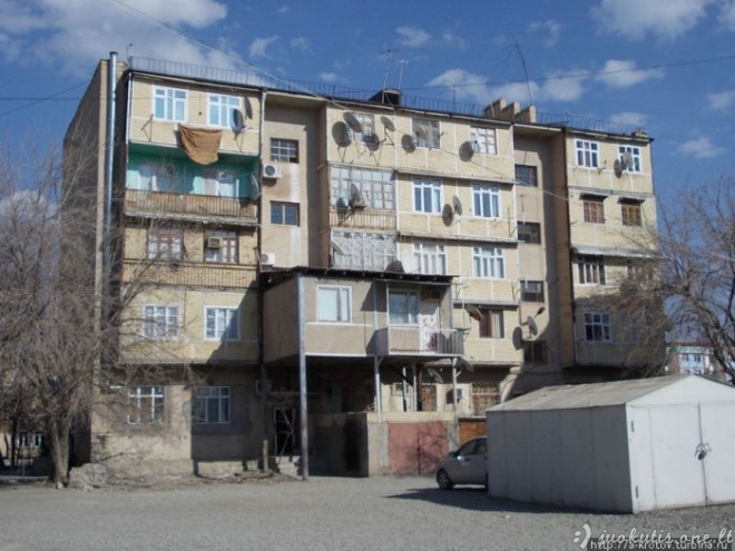 Balkonų miestas Nakhichevan