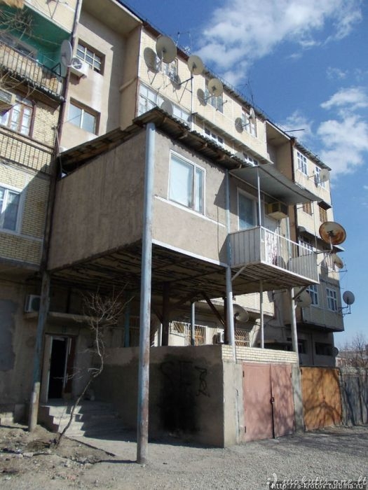 Balkonų miestas Nakhichevan