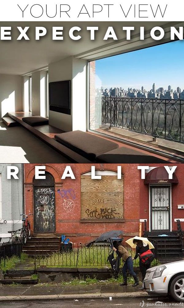 Gyvenimas Niujorke: lūkesčiai prieš realybę