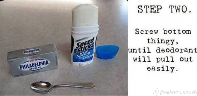 Pieštukinio dezodoranto pokštas