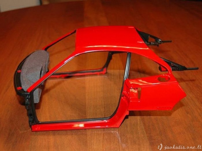Labai detalizuotas Ferrari modelis