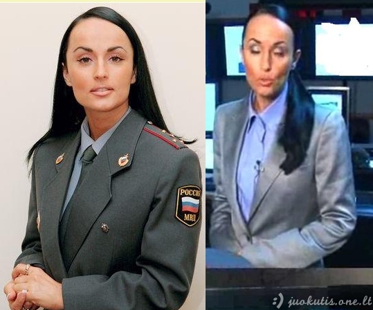 Policininkės Rusijoje