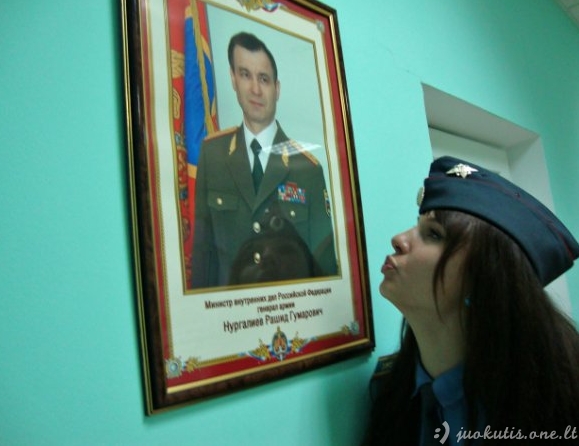 Policininkės Rusijoje