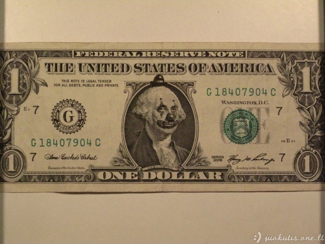 Piešiniai ant dolerio
