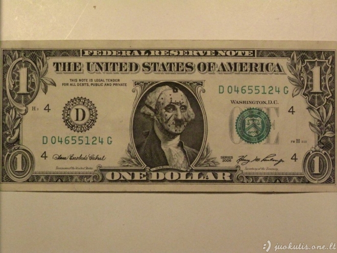 Piešiniai ant dolerio