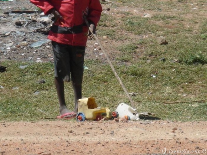 Afrikos vaikų žaislai