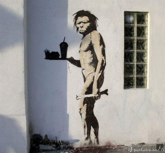 Banksy menas realybėje