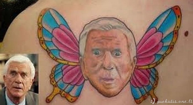 Blogiausių portretinių tatuiruočių pavyzdžiai