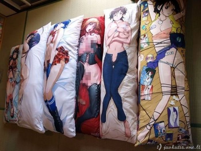 Japoniškos meilės pagalvės
