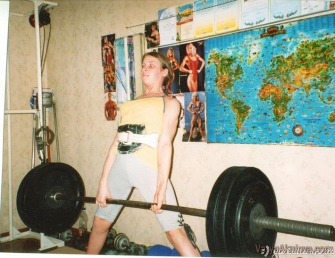 Stipriausia mergaitė pasaulyje Varia Akulova