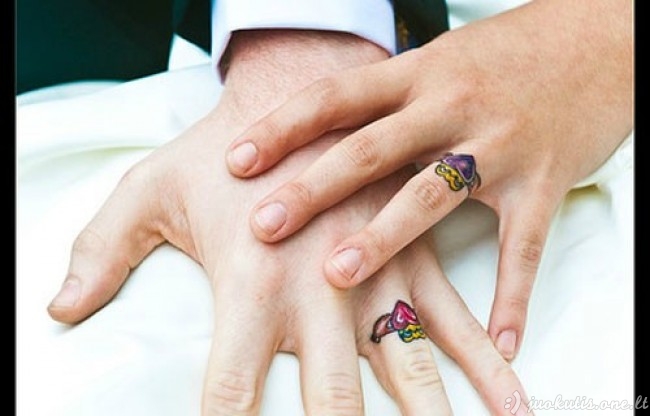 Nauja vestuvinių žiedų karta
