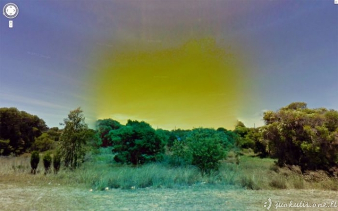 Keistos Google Street View nuotraukos