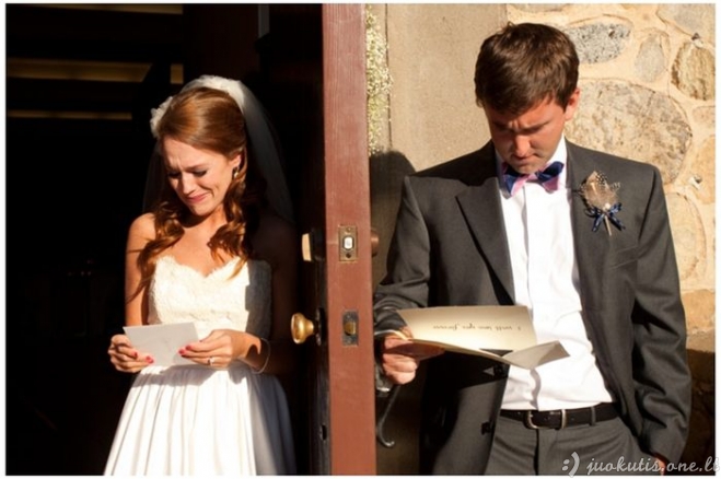 Santuokos priesaikų skaitymas per vestuves
