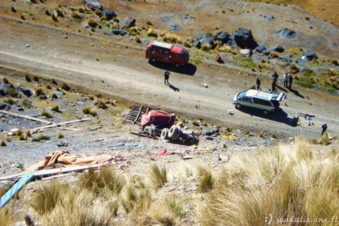 Mirties takas Bolivijoje