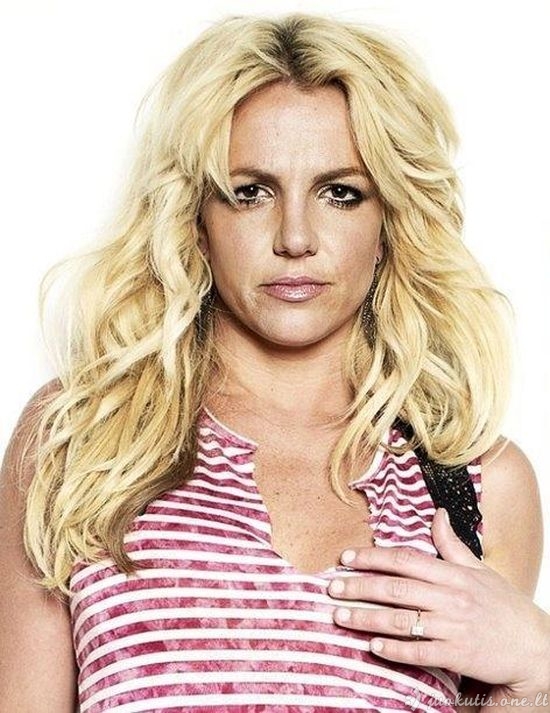 Britney Spears be fotošopo