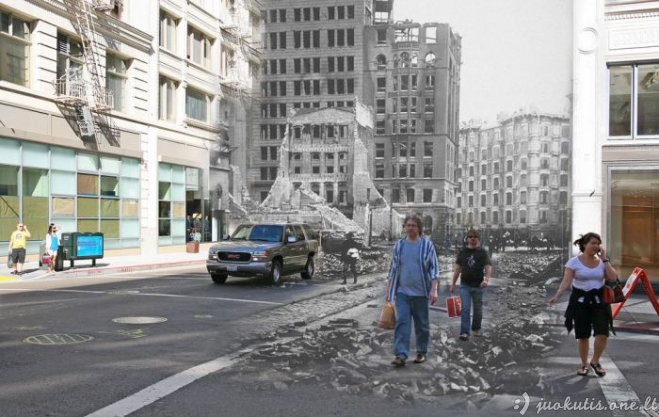 San Franciskas po žemės drebėjimo
