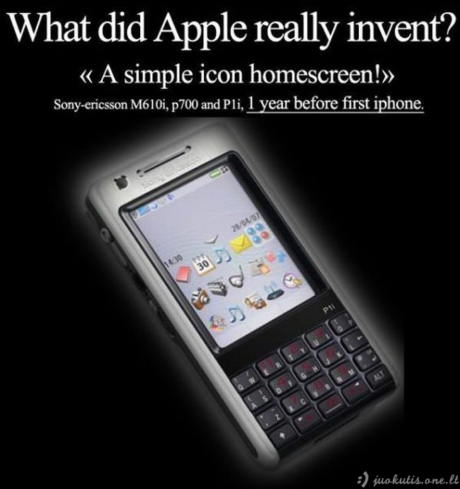Ką iš tikrųjų išrado Apple