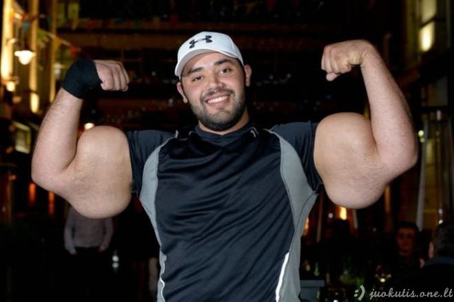 Didžiausi bicepsai pasaulyje