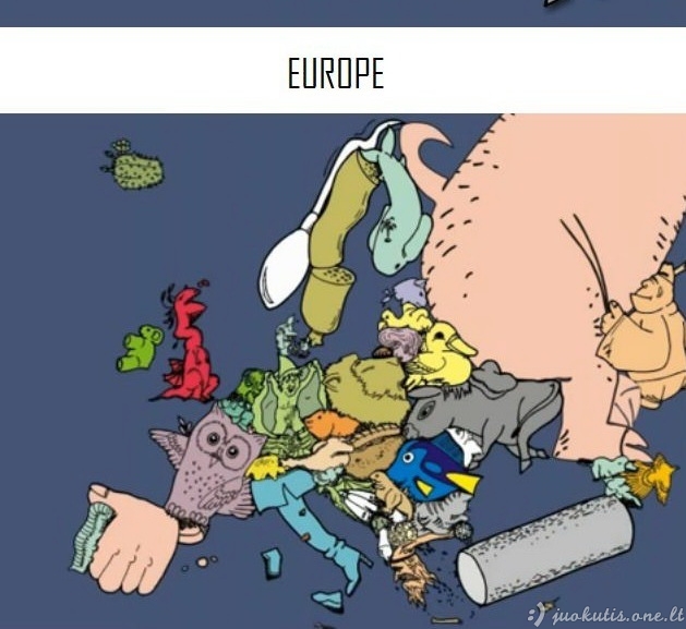 Į ką karikaūristams panašios Europos šalys