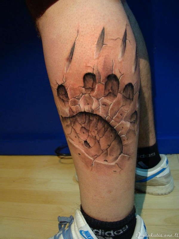 Žiaurokos trimatės tatuiruotės