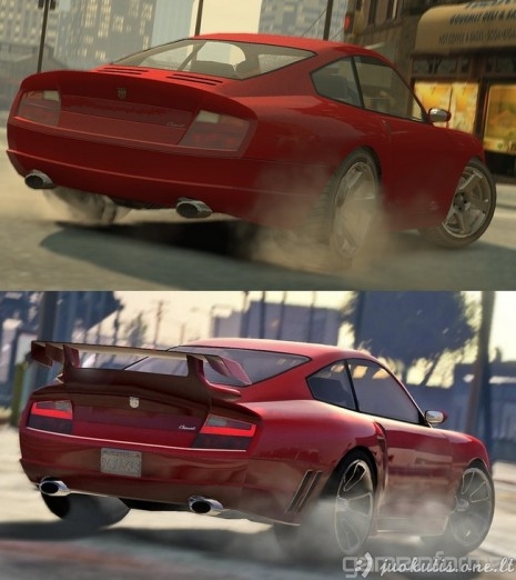 GTA IV ir GTA V skirtumai