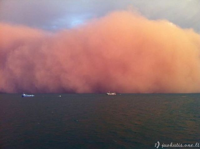 Keista raudona banga prie Australijos krantų