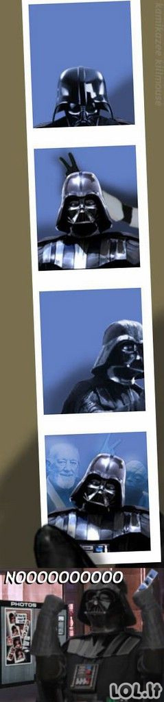 Darth Vader Photobomb