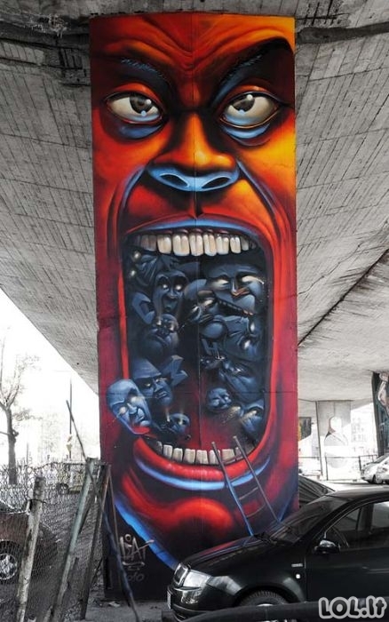 Graffiti gatvės menas 2
