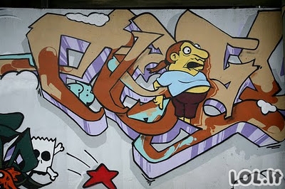 Simpsonų graffiti