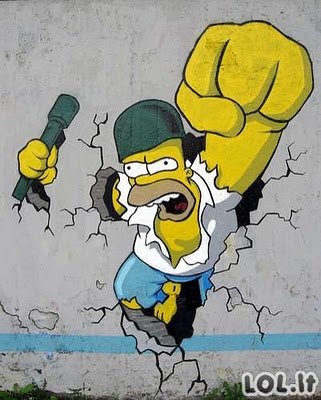 Simpsonų graffiti