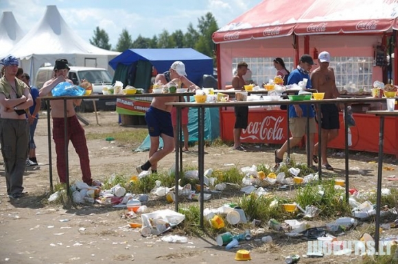 Vaizdai po gero festivalio rusijoje