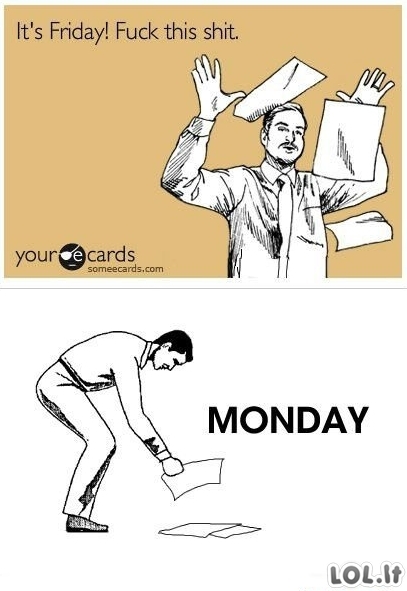 Penktadienis-pirmadienis