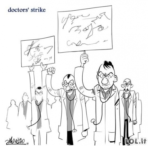 Daktarų streikas