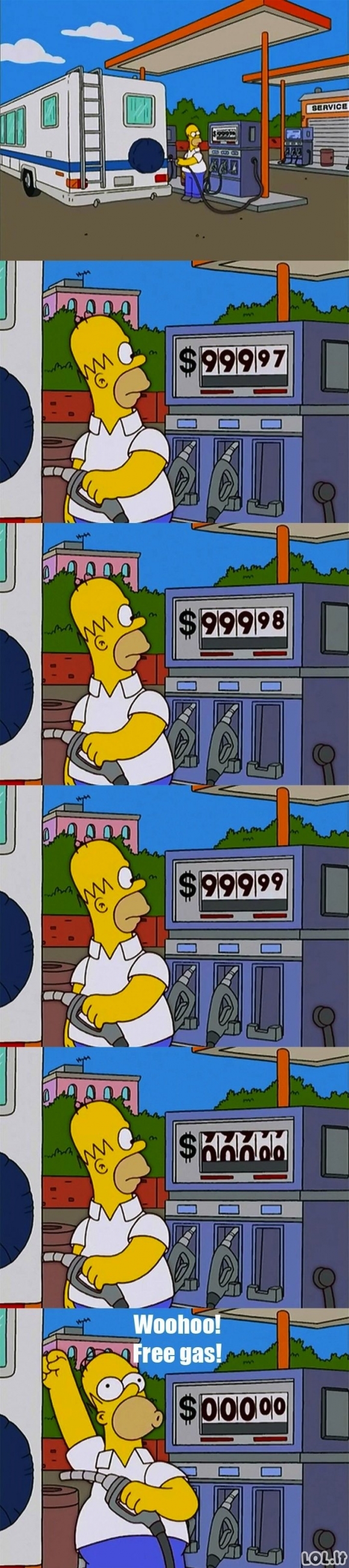 Homerio benzinas