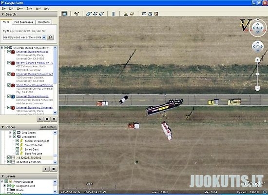 Google earth vaizdai