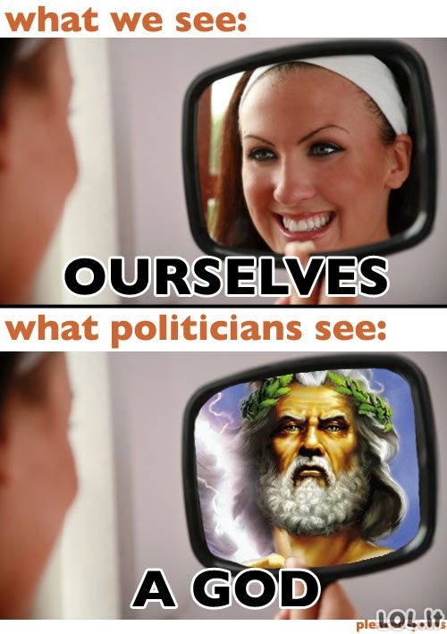 Politikų požiūris