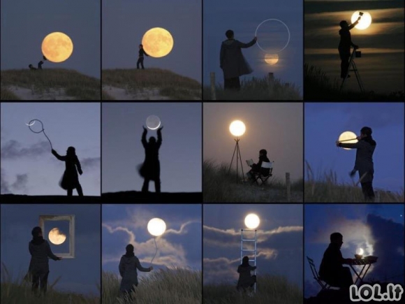 Žaidimai su mėnuliu